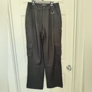 White Fox Boutique Black Wide Leg Pants